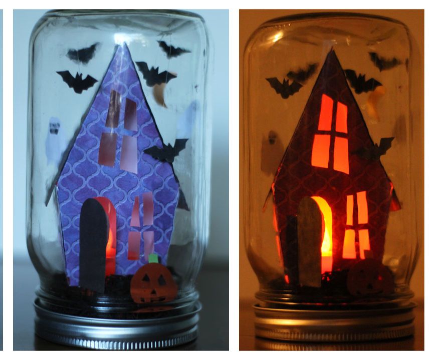 Halloween Snow Globe