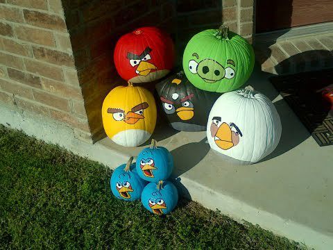 How to Make an Angry Birds Halloween Pumpkin Style!