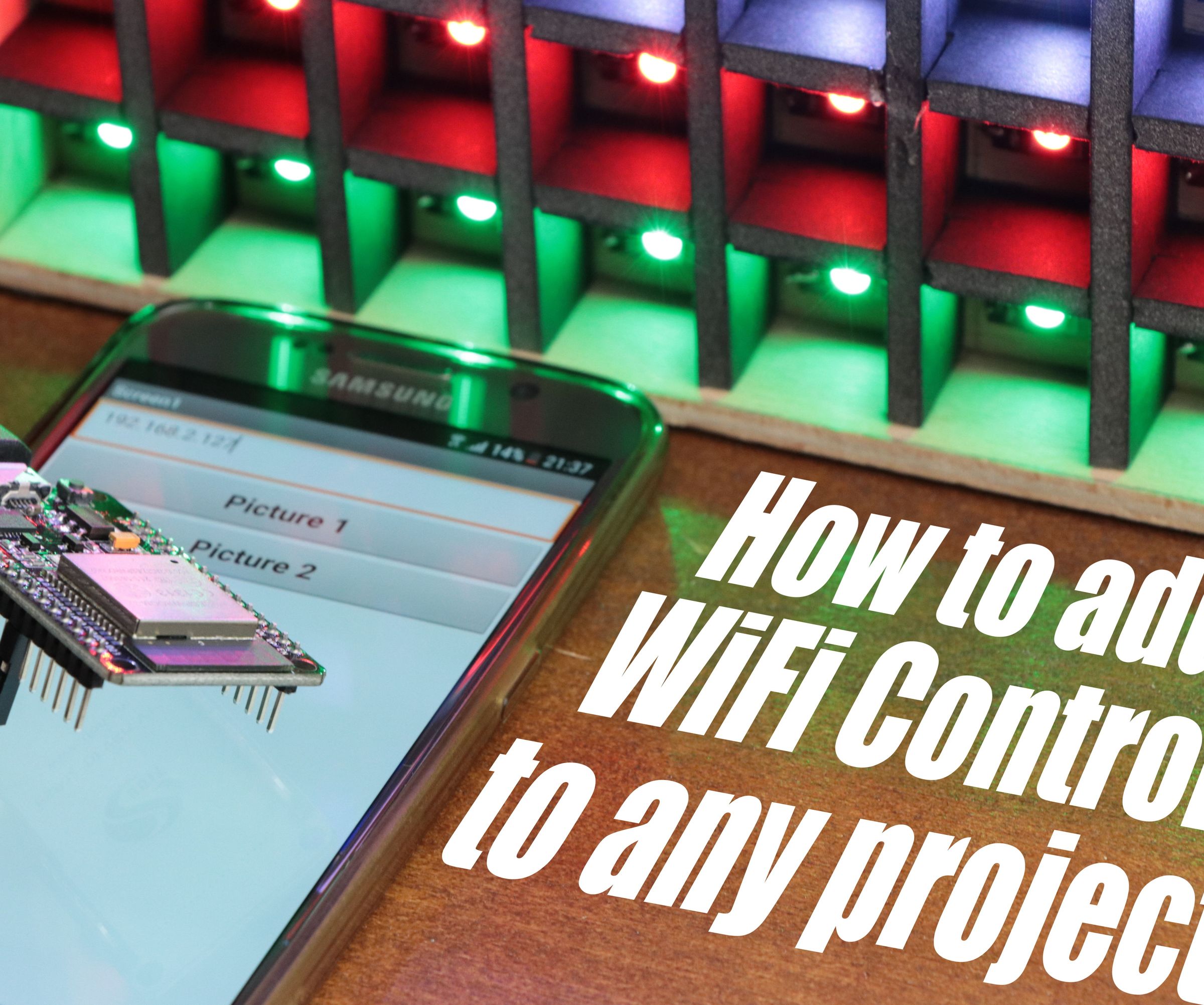 How to Add WiFi Control to Any Project || ESP32 Beginner's Guide