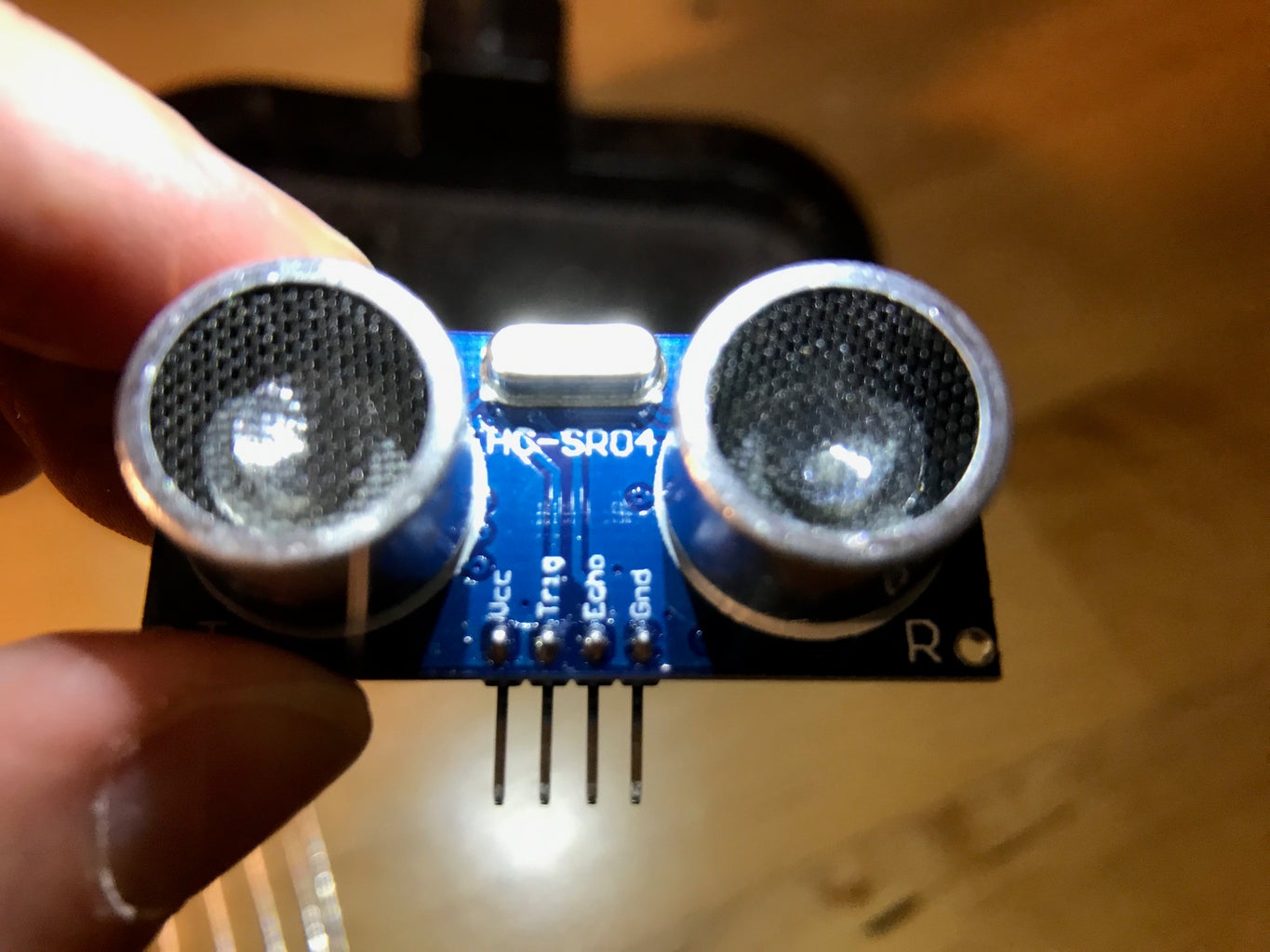 3.3V Mod for Ultrasonic Sensors (prepare HC-SR04 for 3.3V Logic on ESP32/ESP8266, Particle Photon, Etc.)