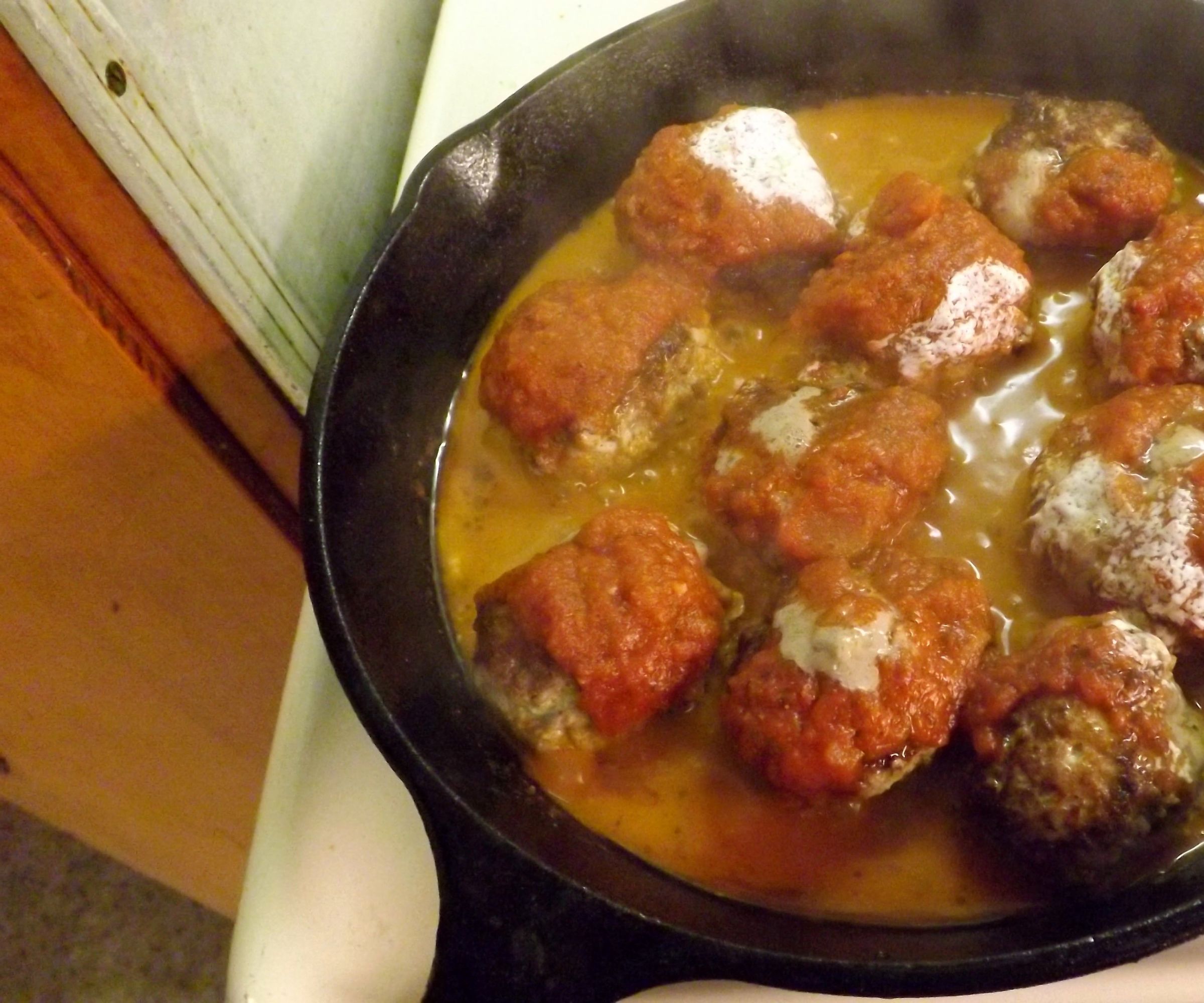 MASCARPONE (CREAM CHEESE) MEATBALLS