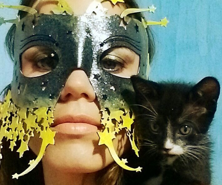 Starry Eyed Laser Cut Leather Mask (no sew, no tools required)