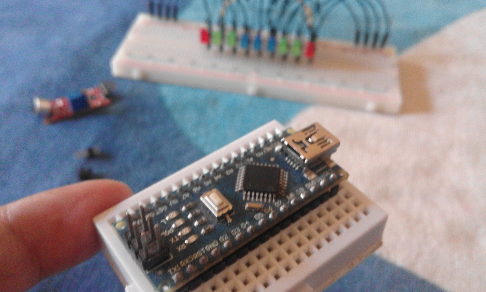 Waren's L.E.D Music Visualizer : 16 Steps (with Pictures) - Instructables