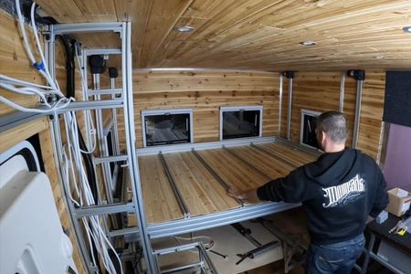 Building the Bed Platform and Frame
