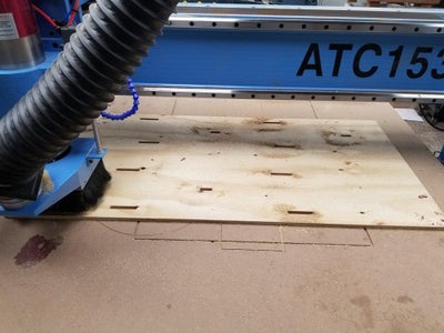 CNC the Parts Out of the Plywood
