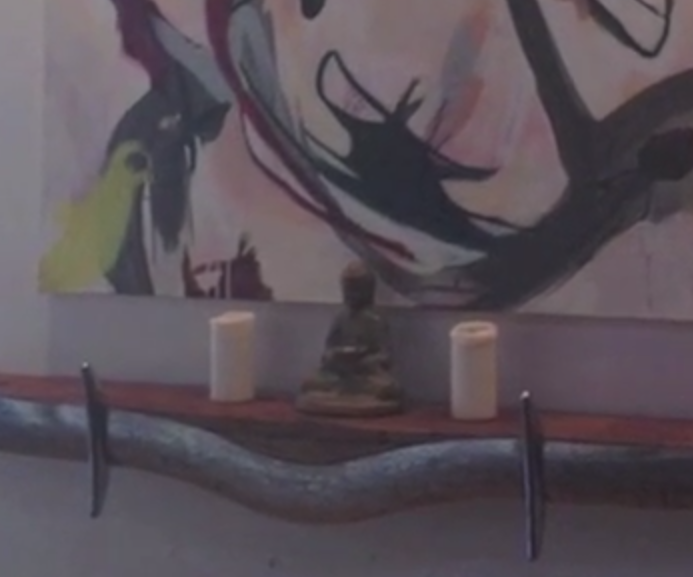 Vintage Ford Bumper Floating Shelf