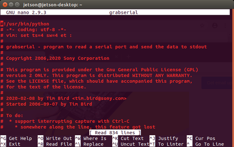 Define Port and Baud Rate 