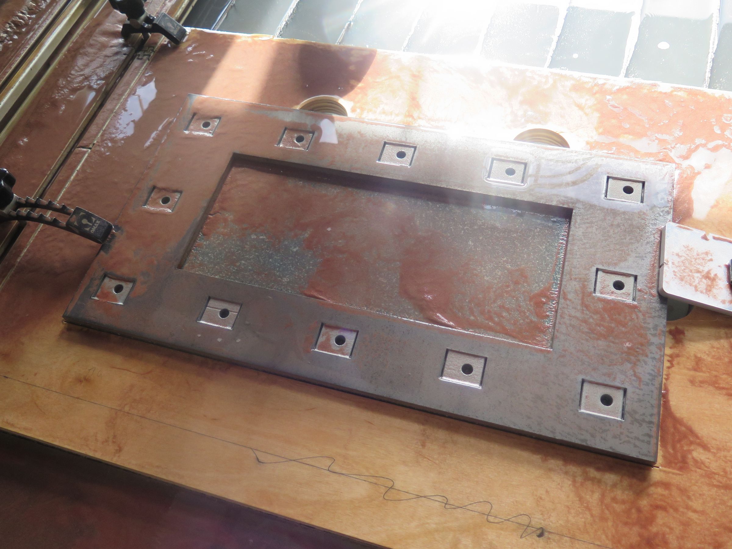 Strewn Fields Waterjet Etching Into Stone 25 Steps (with Pictures