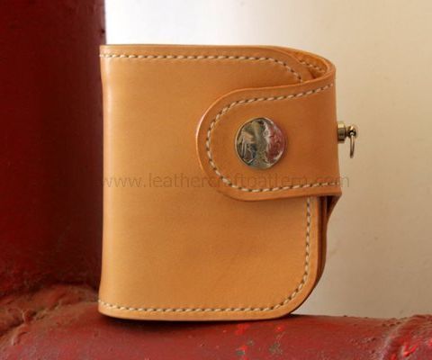 Leather Short Wallet by Improved Pattern