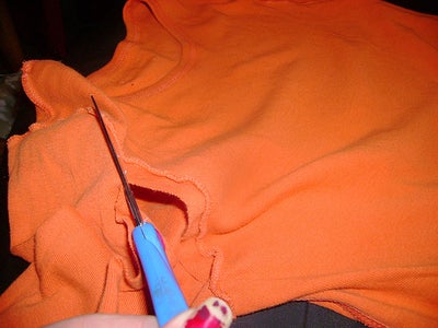 Creating Trick-or-treat Bag Top