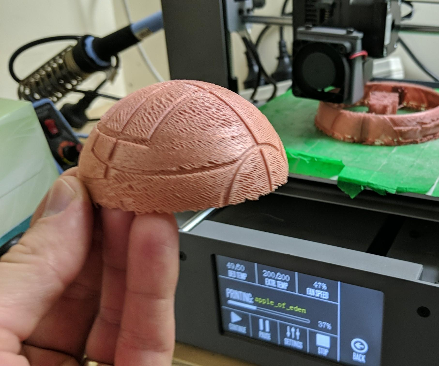 Assassin's Creed: Apple of Eden 3D Print Job