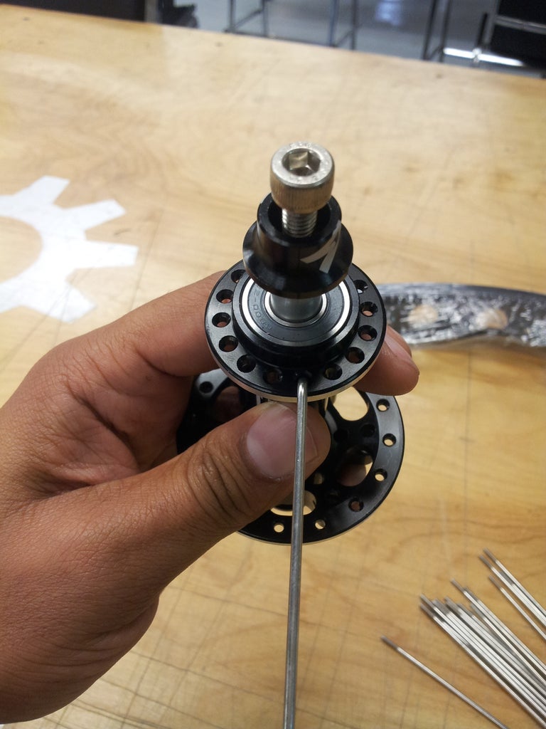 Menlo Park Building a Bicycle Wheel 5 Steps (with Pictures