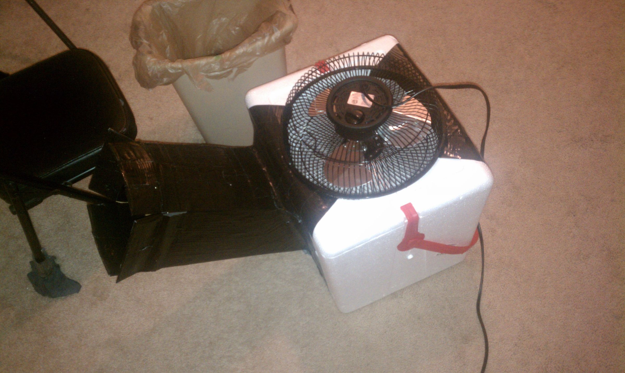 Portable Air Conditioner (just Add Ice) 6 Steps Instructables