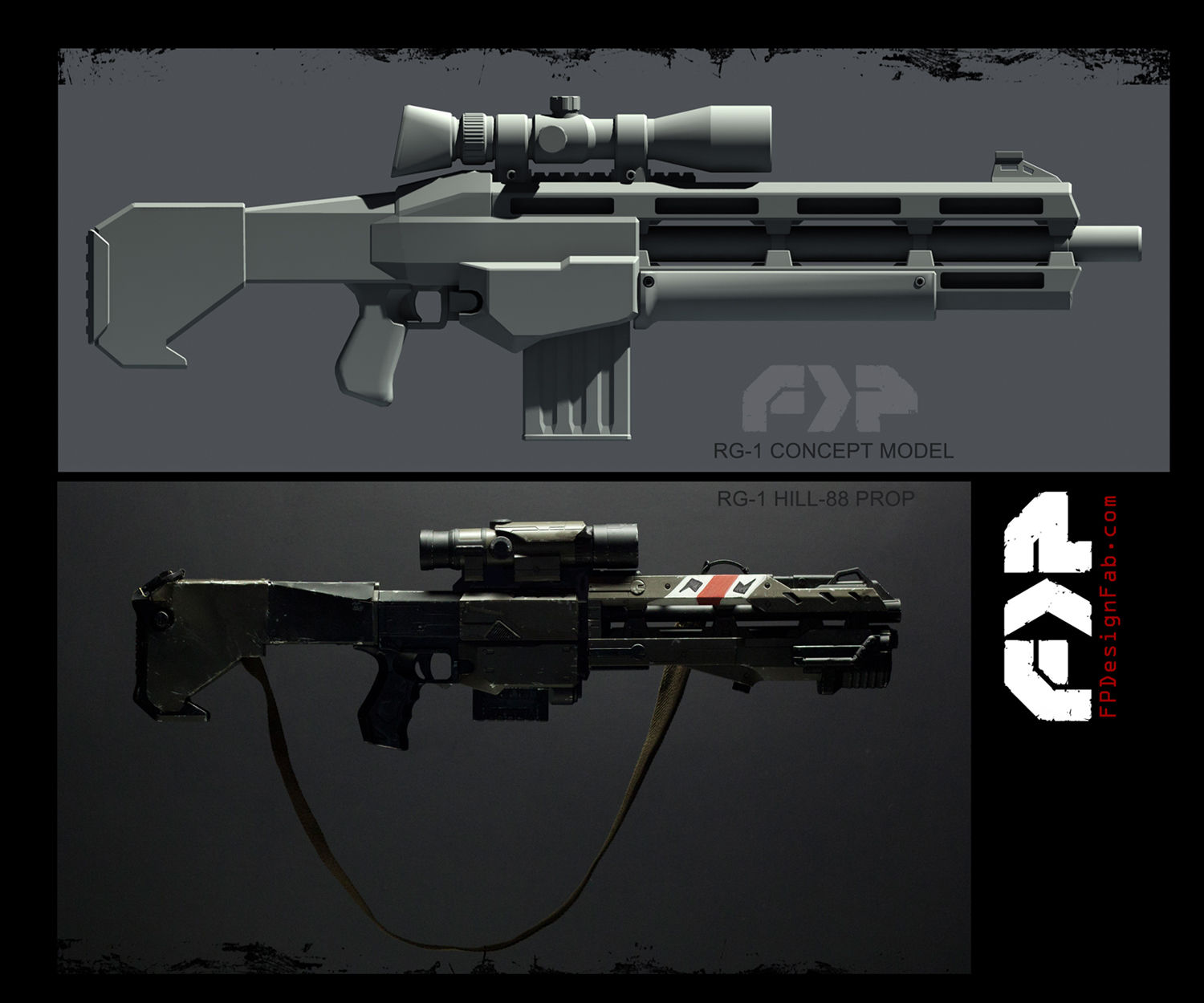 Rail Gun Weapon Prop Fabrication - Nerf Mod