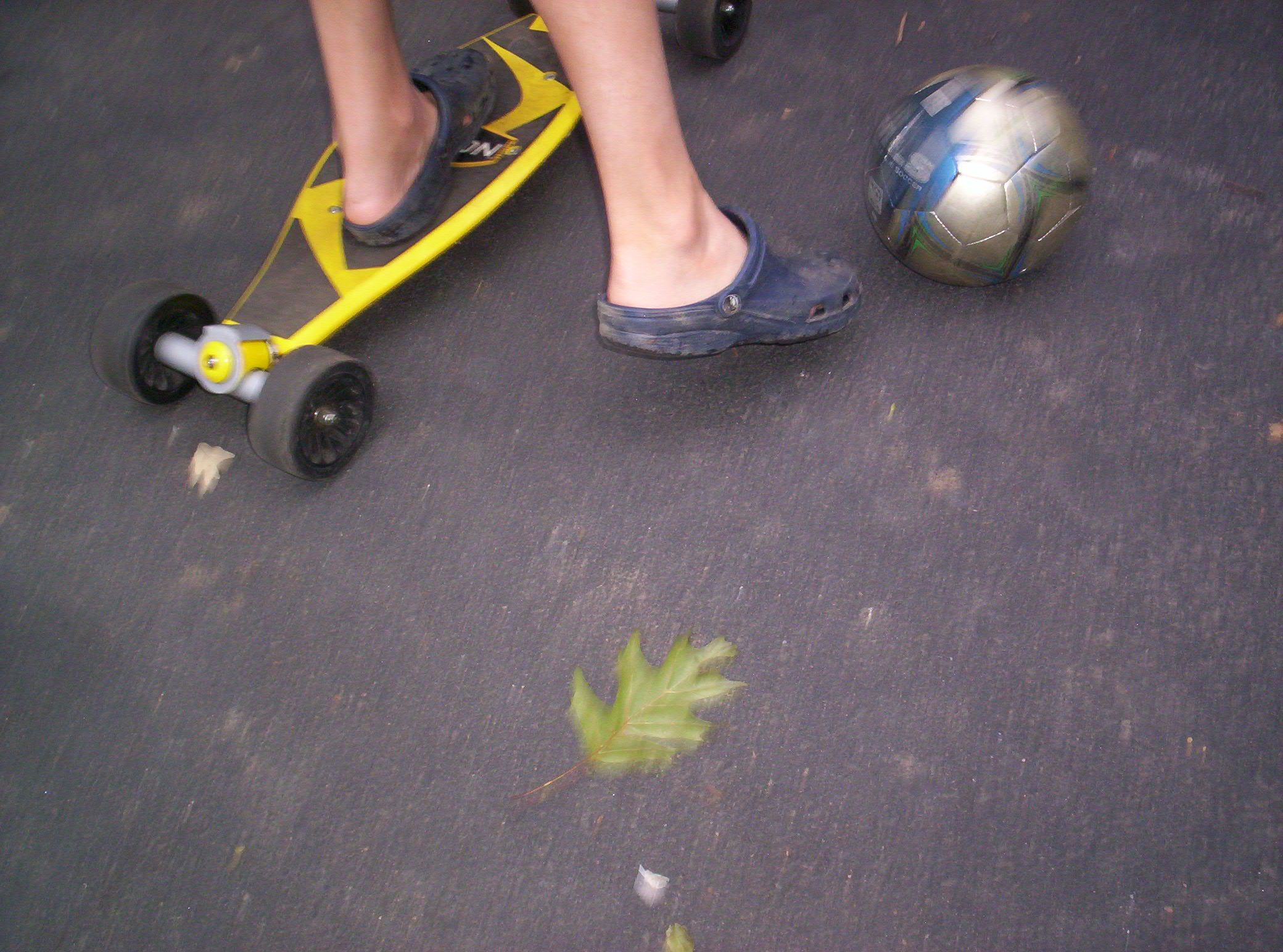 Scooter Soccer 3 Steps Instructables