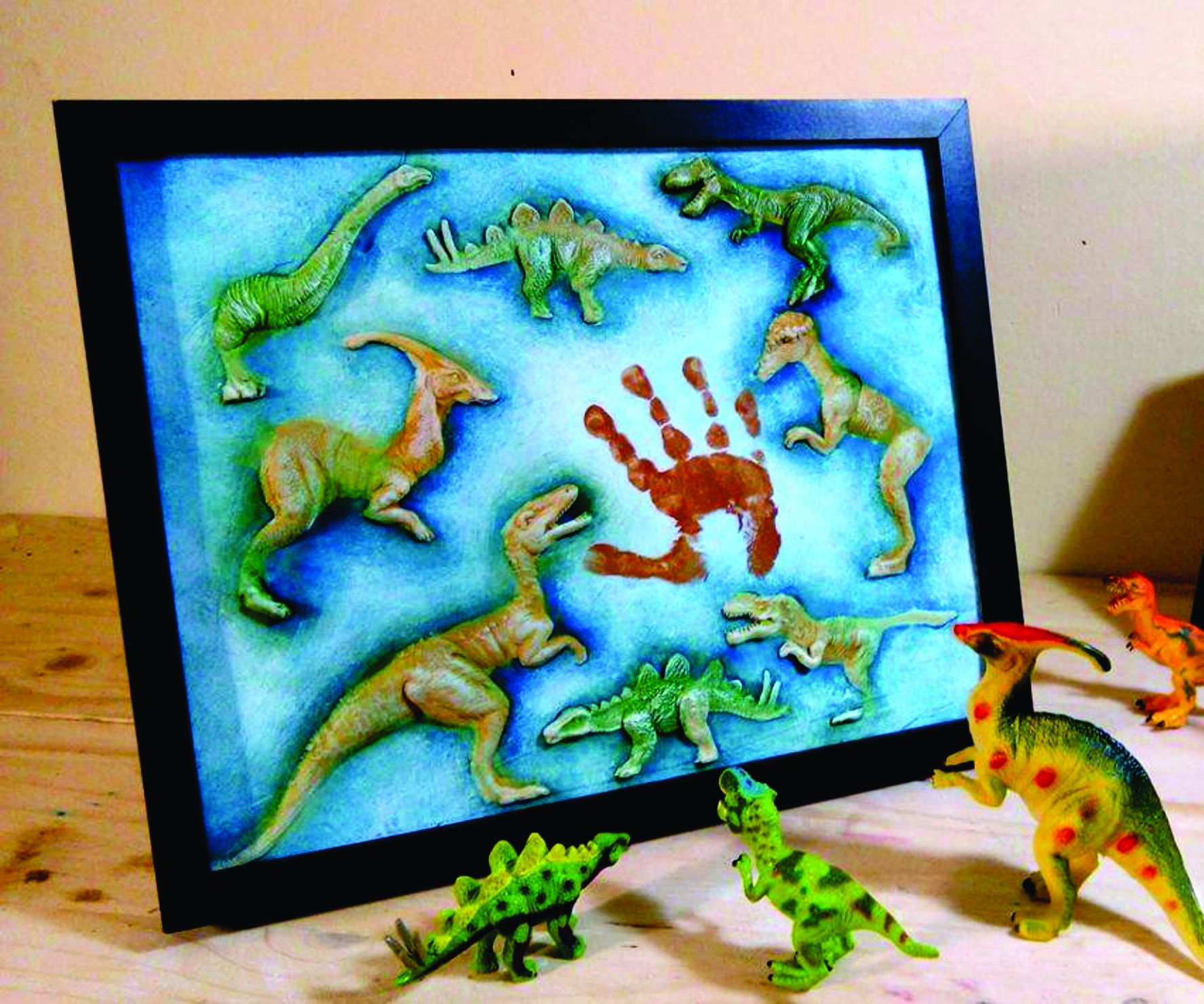 Baby Memory Board Using Toys