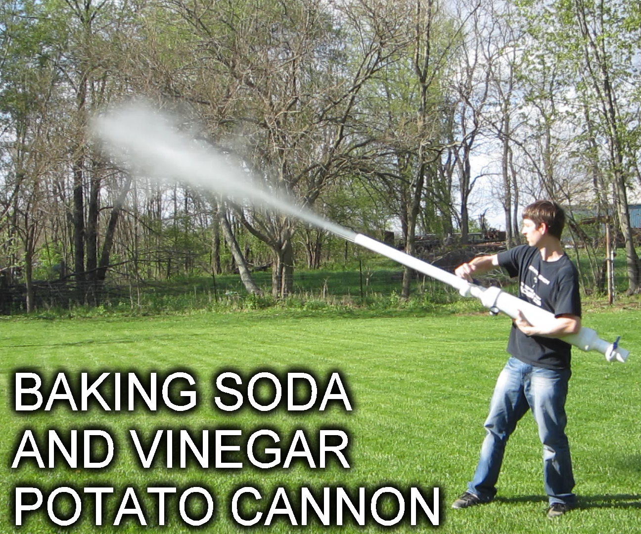 Baking Soda and Vinegar Cannon
