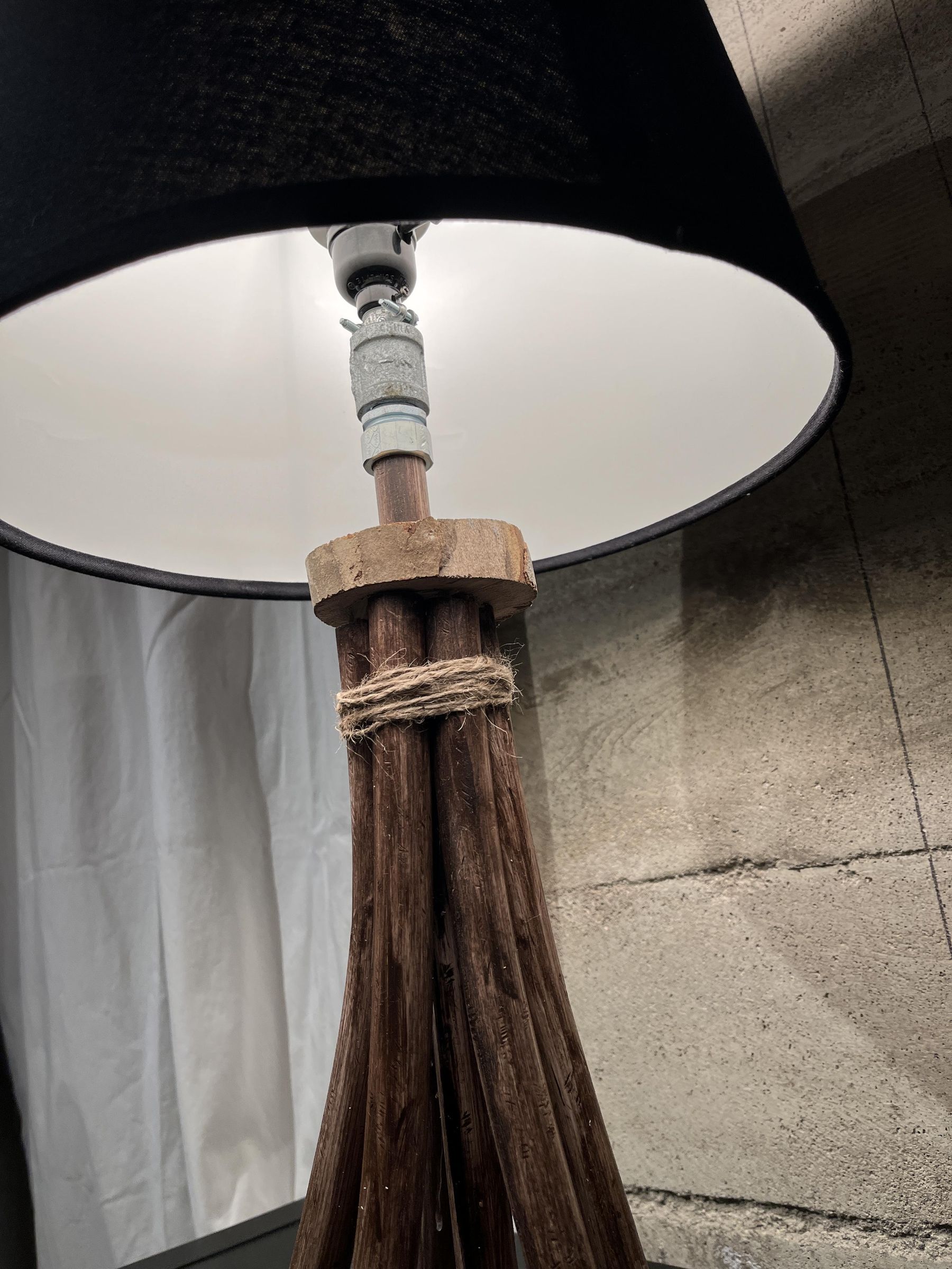 Wooden PVC Lamp