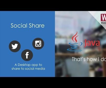 Desktop App to Share to Social Media | Geeky Way