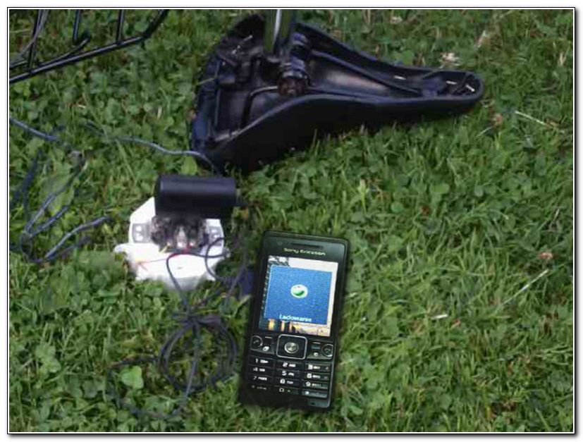 Free Energy for Charge Mobile Phone