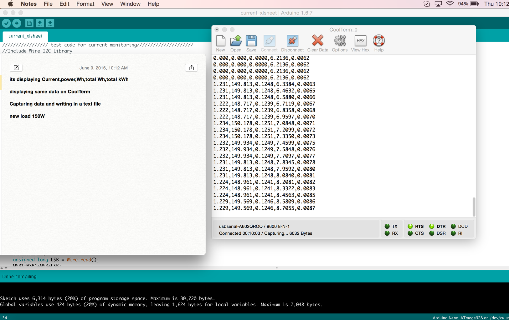 Power Monitoring Using Arduino and Log Into Google Sheet : 8 Steps ...