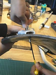 Attaching Wing Frame to Backplate