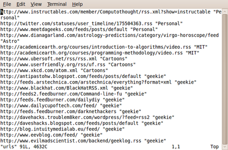 Manually Adding Feeds.