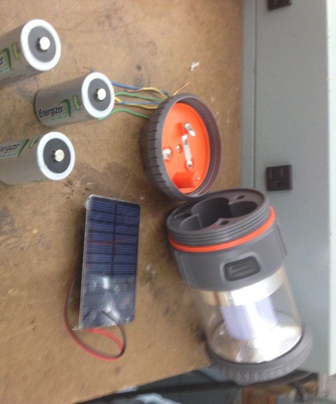 Solar Powered Lamp