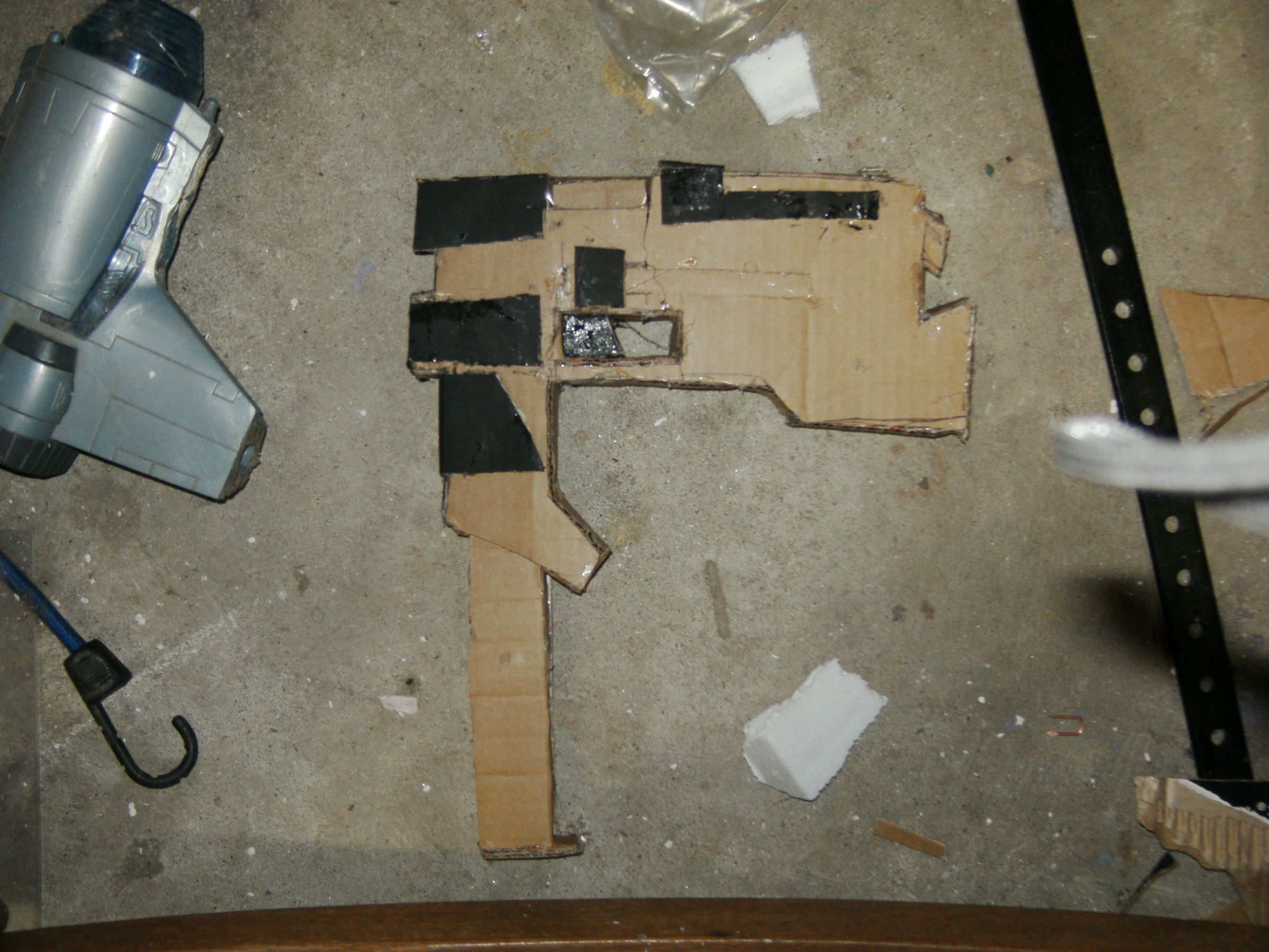 How to Make a Cardboard Gun