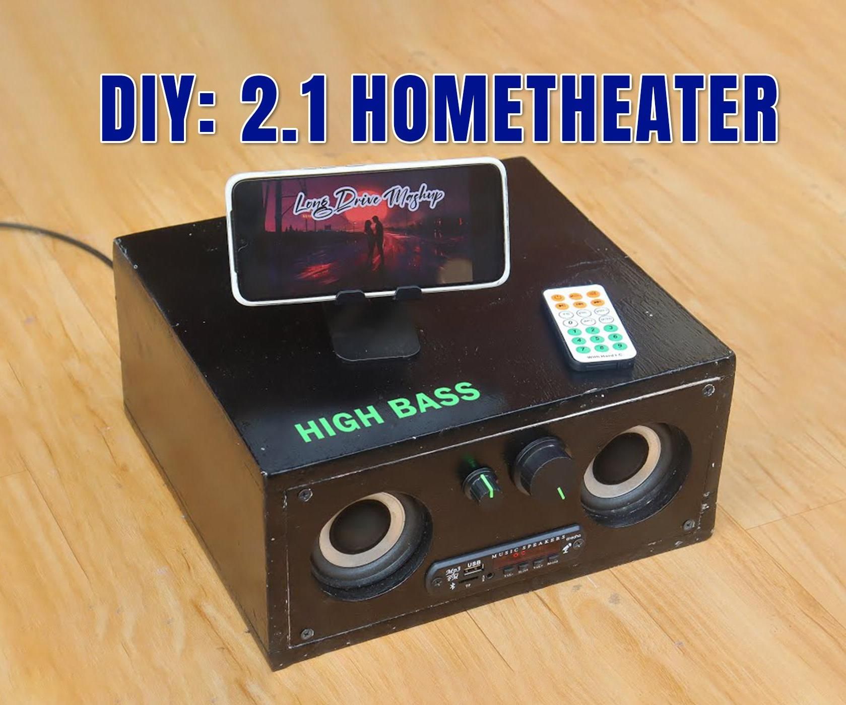 How to Build a Powerful 2.1 Home Theater System at Home