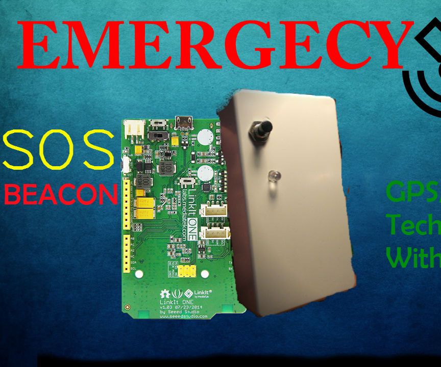 Emergency GPS Beacon With LinkIt ONE 7 Steps Instructables