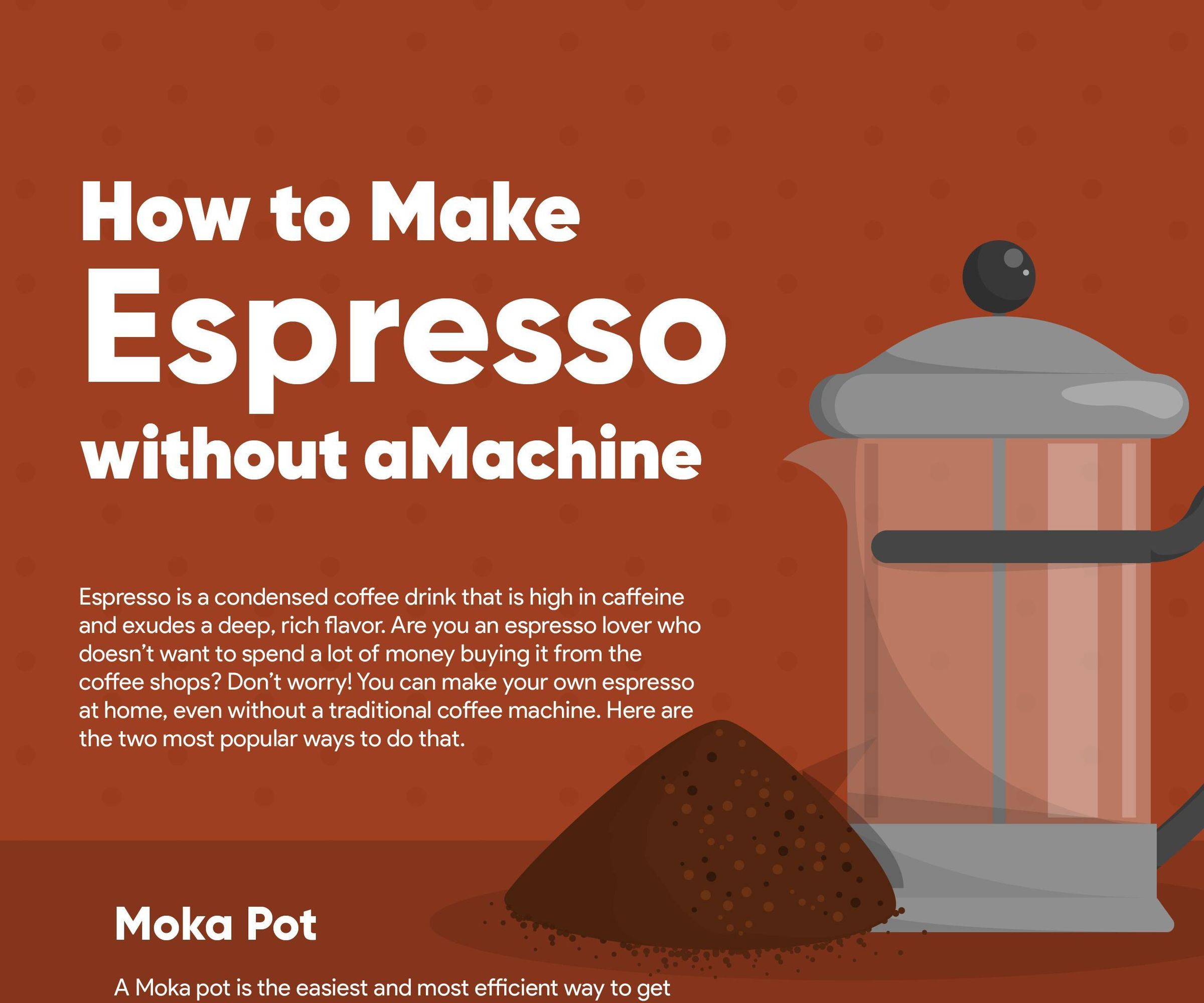 How to Make Espresso Without a Machine