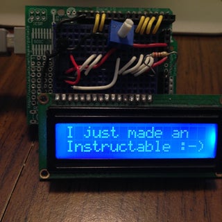How to Connect a Serial LCD to an Arduino UNO : 4 Steps (with Pictures ...