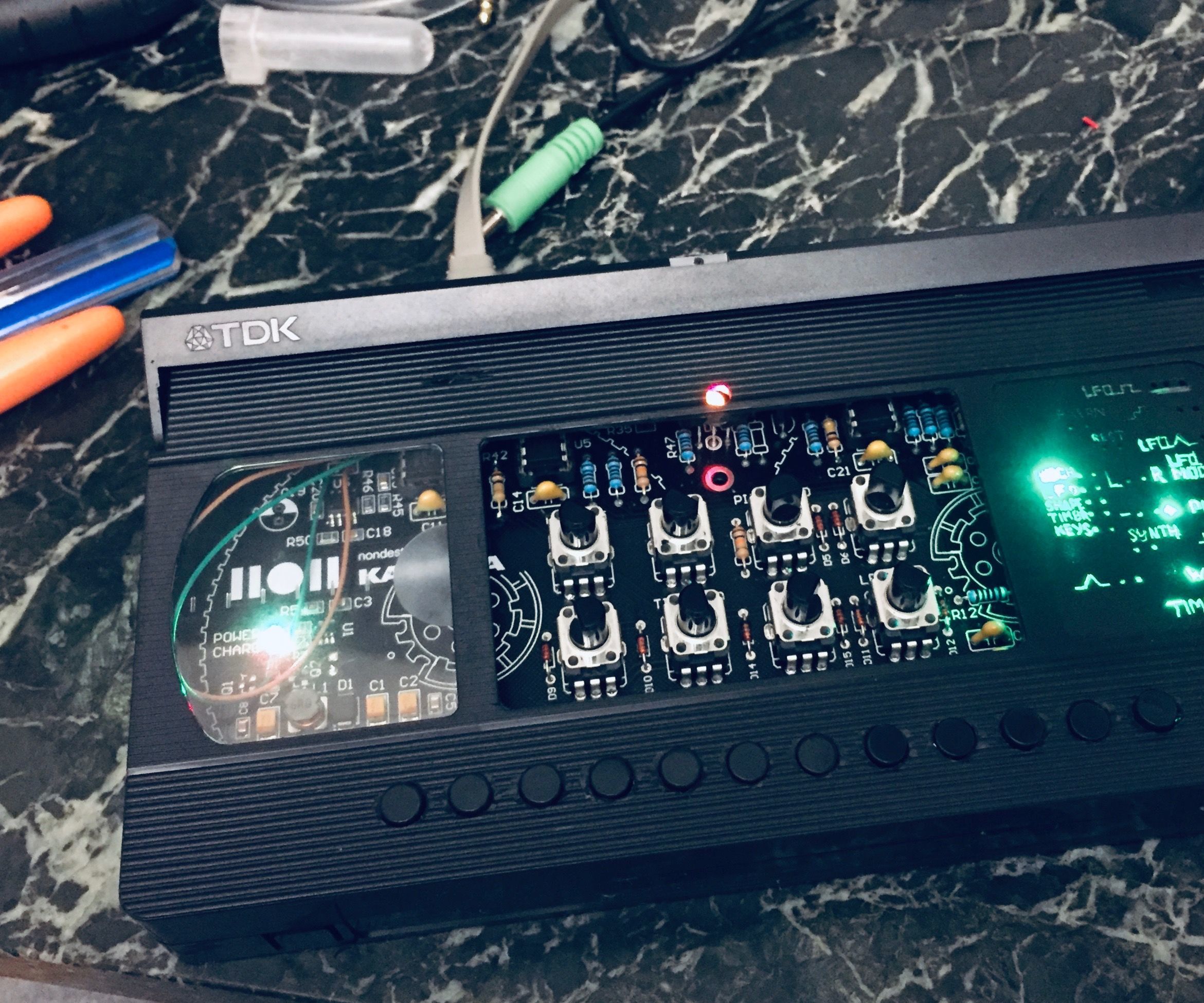 How to Design a PCB for VHS Tape Case Synthesiser.