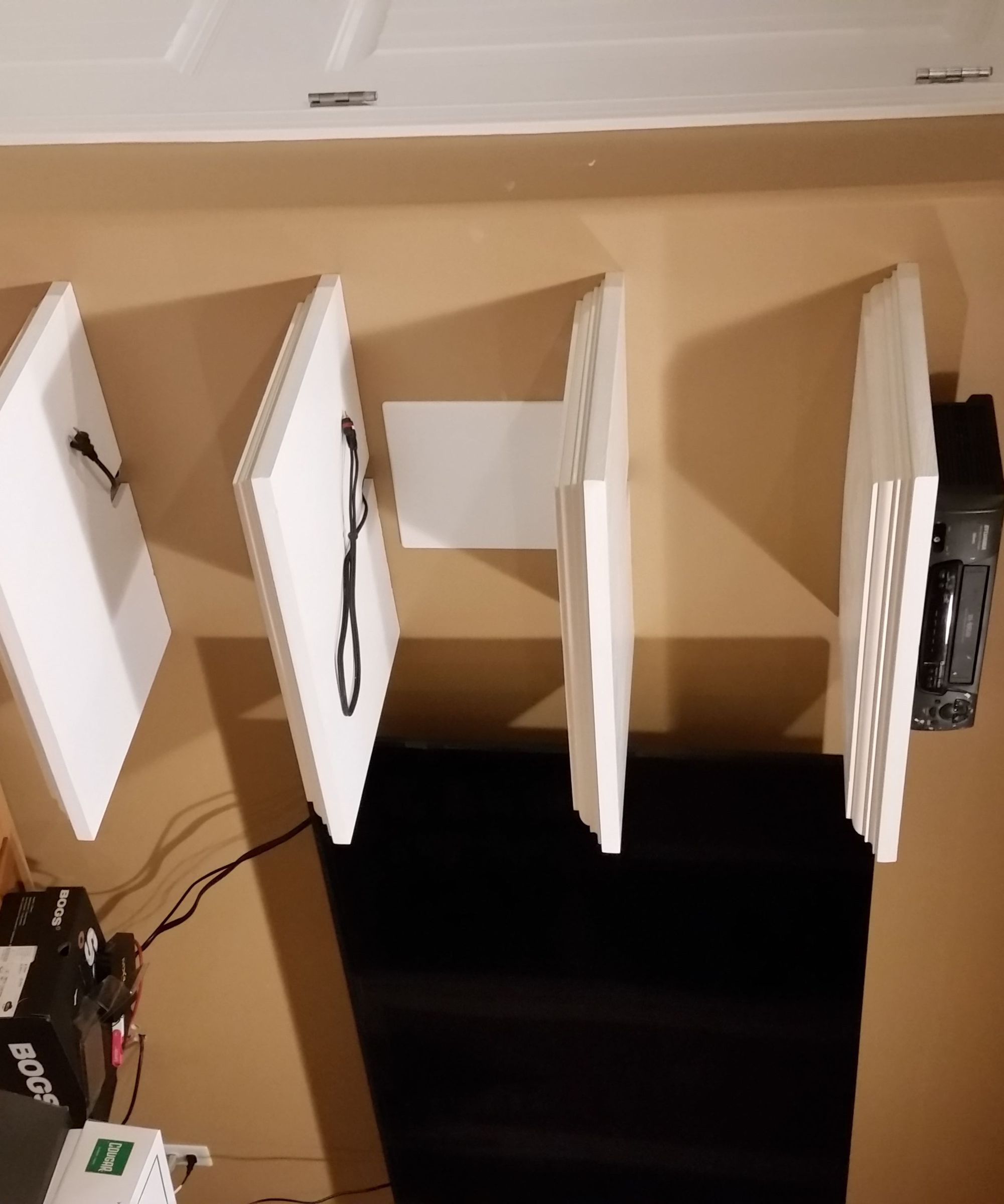 Floating Shelves Entertainment Centre