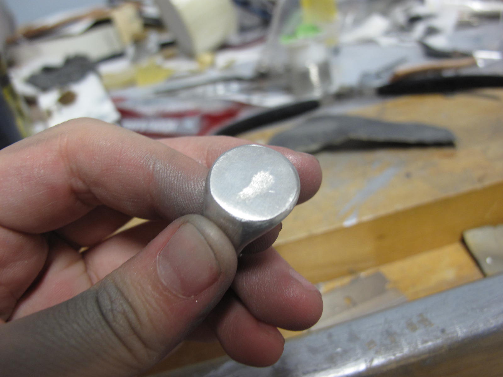 How to Cast and Polish a Pewter Ring 4 Steps (with Pictures