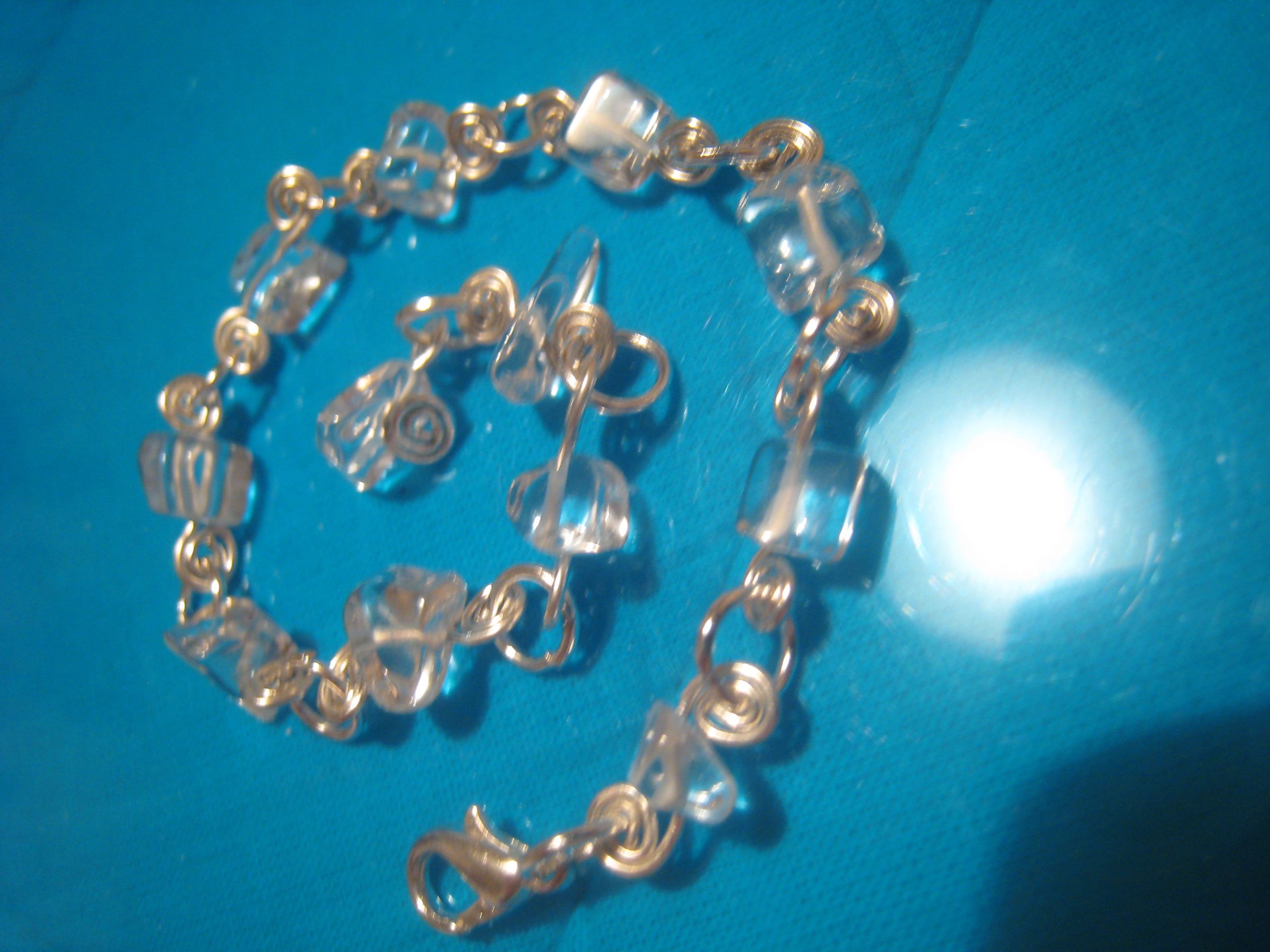 Ice Swirl Bracelets