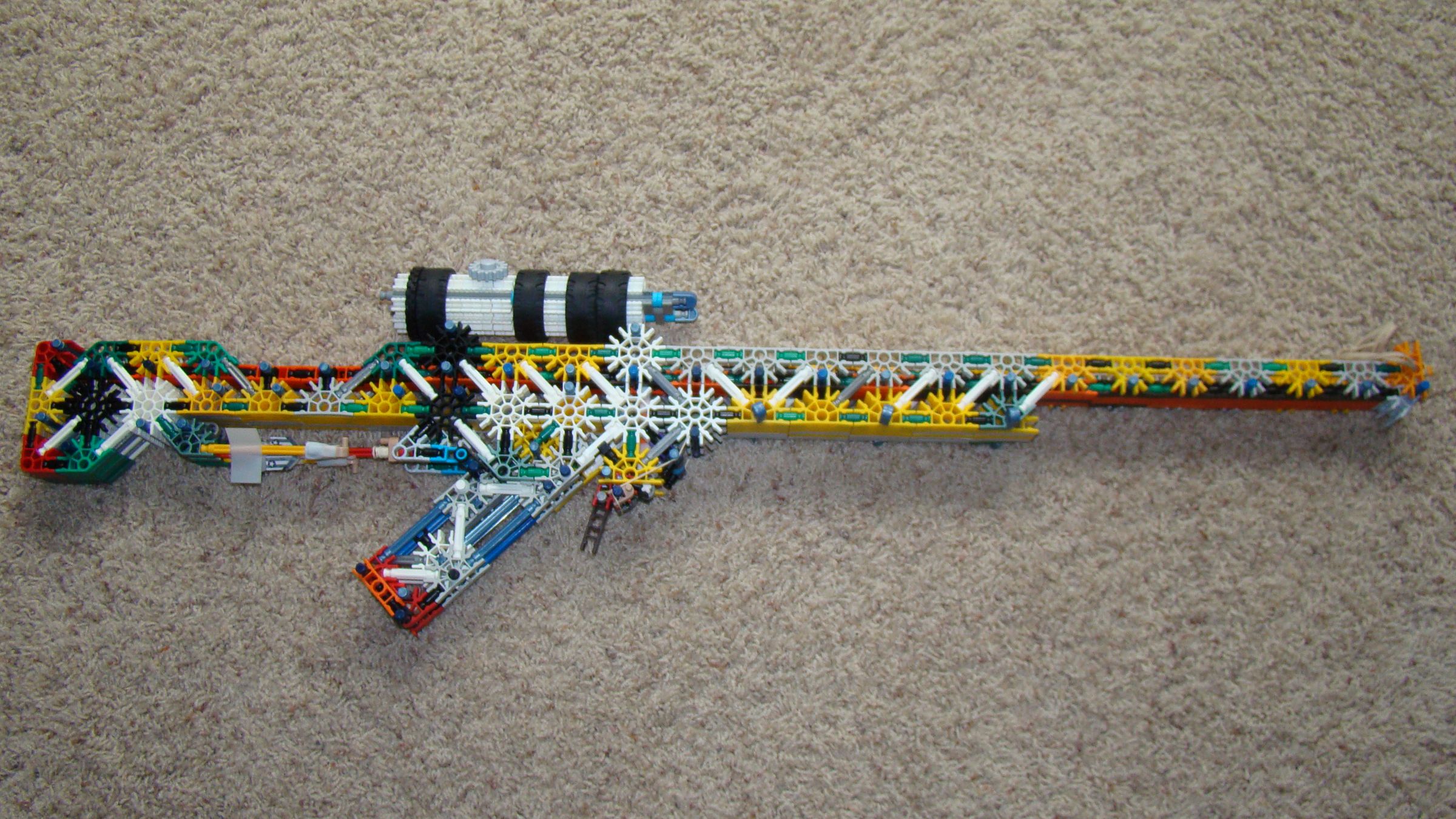 Knex.gun.builder's Knex Rifle!!!