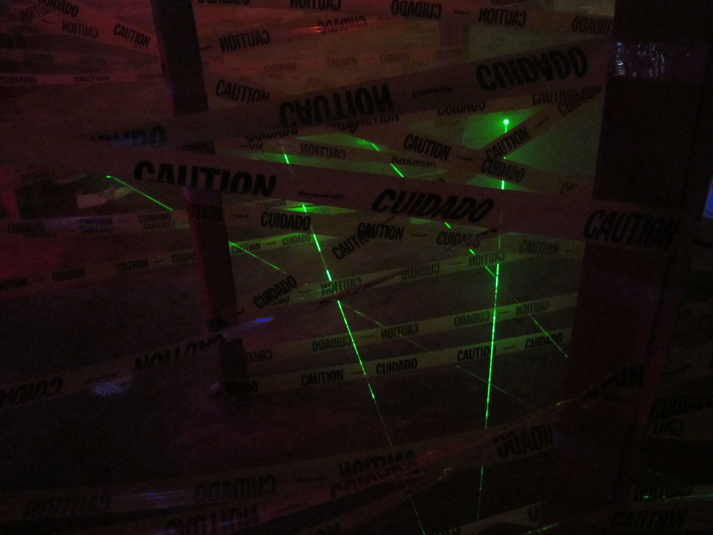 LASER Maze Halloween Haunted House 8 Steps (with Pictures