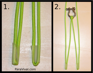 Step 4: Temporary Step: Taping Ends to Insure Accurate Measurement and Stable Weaving