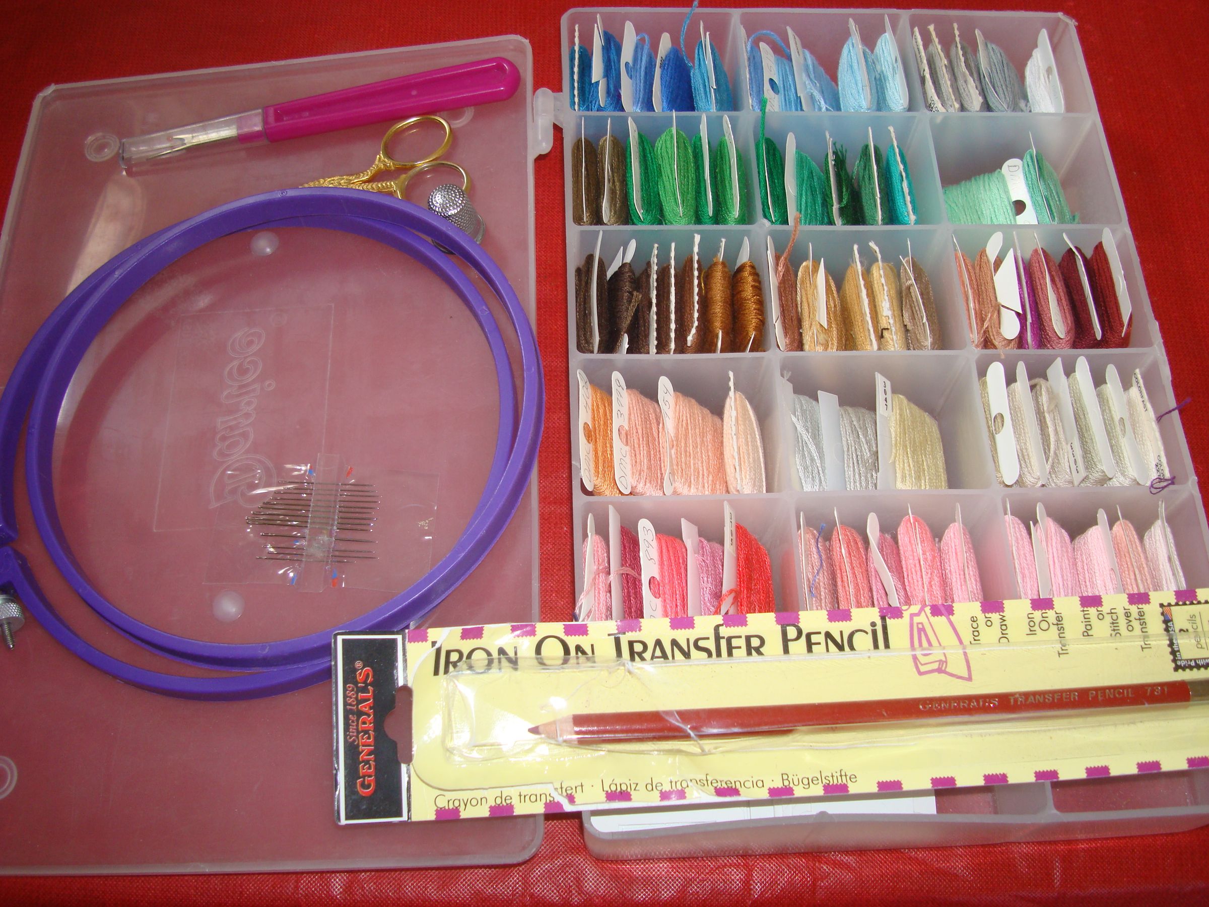 Embroidery Tips and Decorating Plain White Dish Towels 10 Steps (with