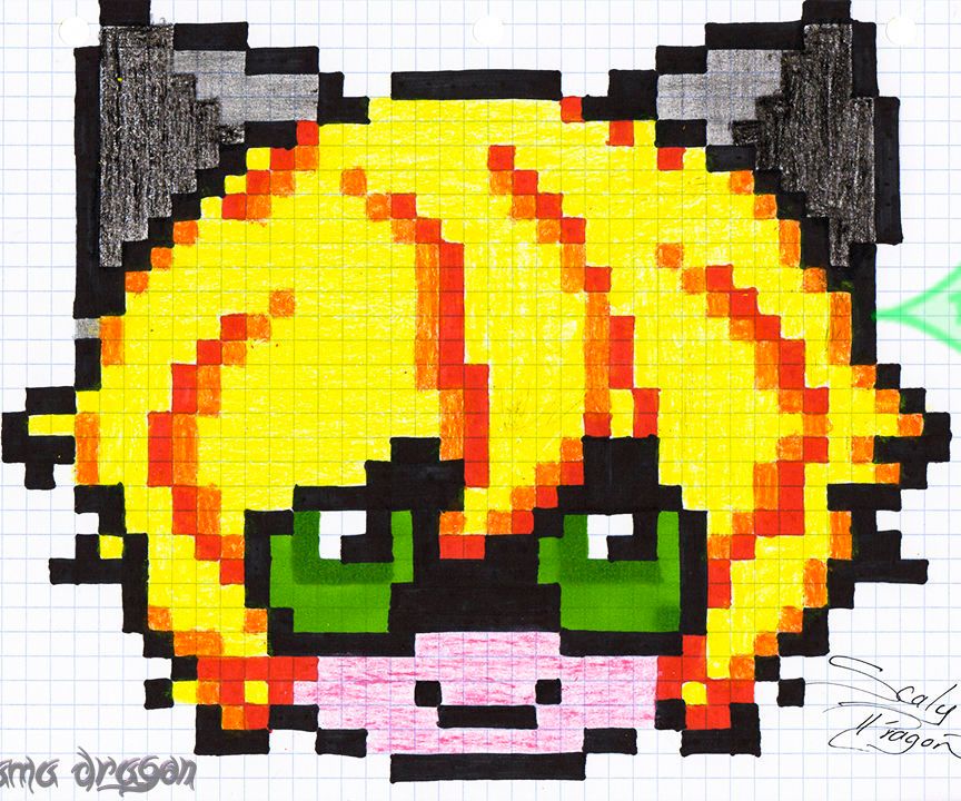 Painting Pixel Art Adrien Chibi Miraculous Ladybug 