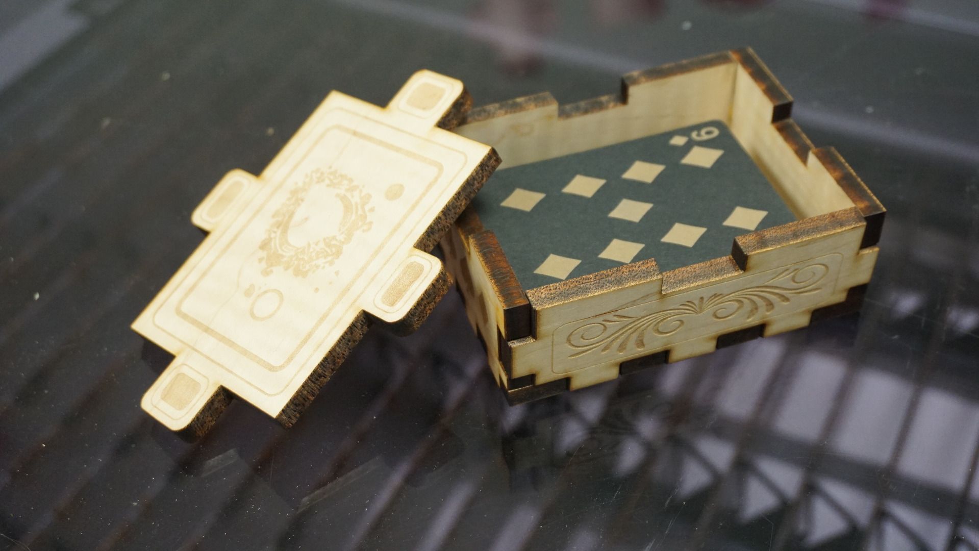 Laser Engraved Playing Cards & Wooden Box 5 Steps Instructables