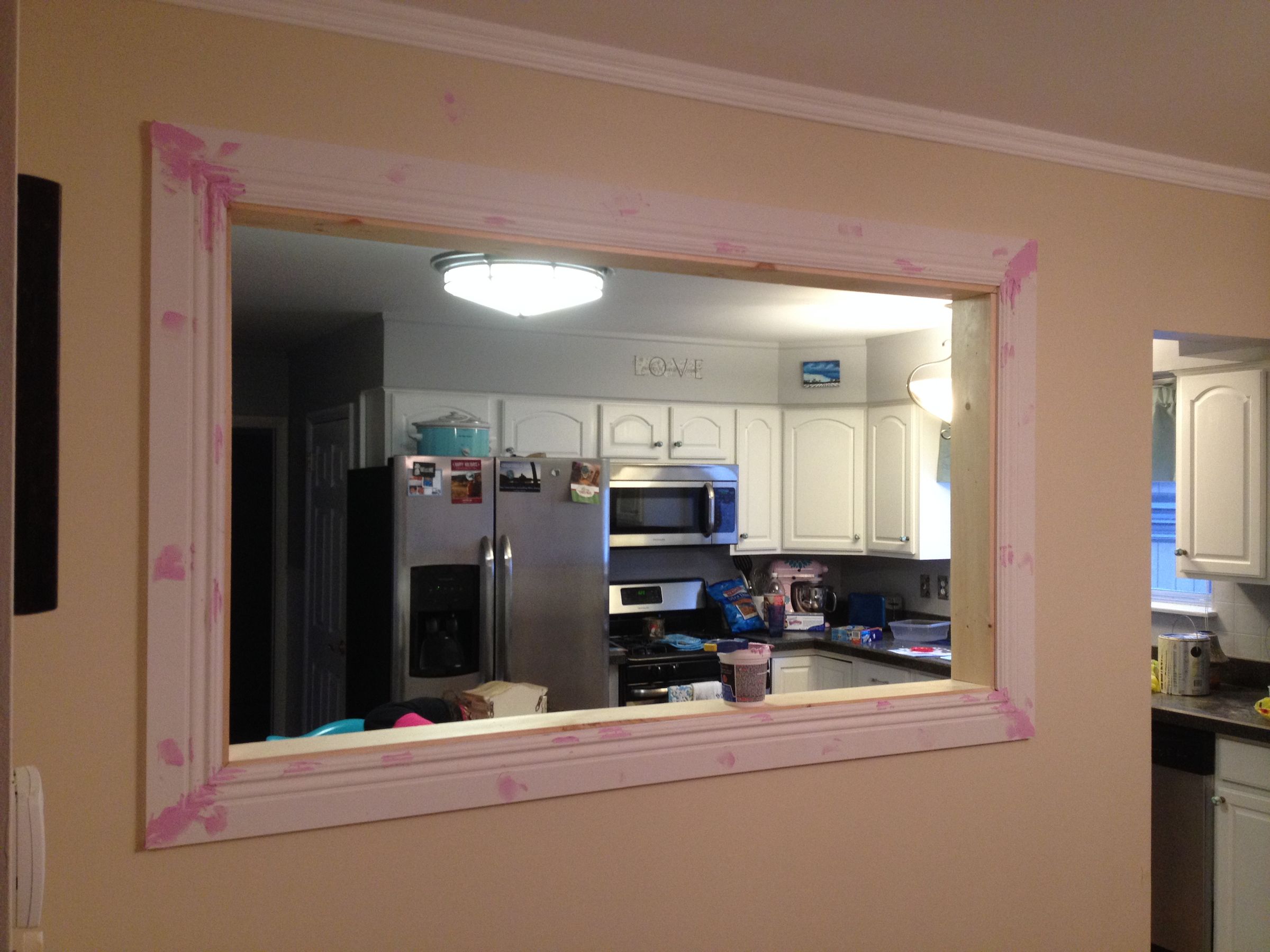 Kitchen Wall Pass Through 9 Steps (with Pictures) Instructables