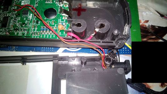 Open Case and Connect to "clamp"