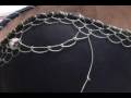 Knotless Netting on Gourd Part 1 of 3