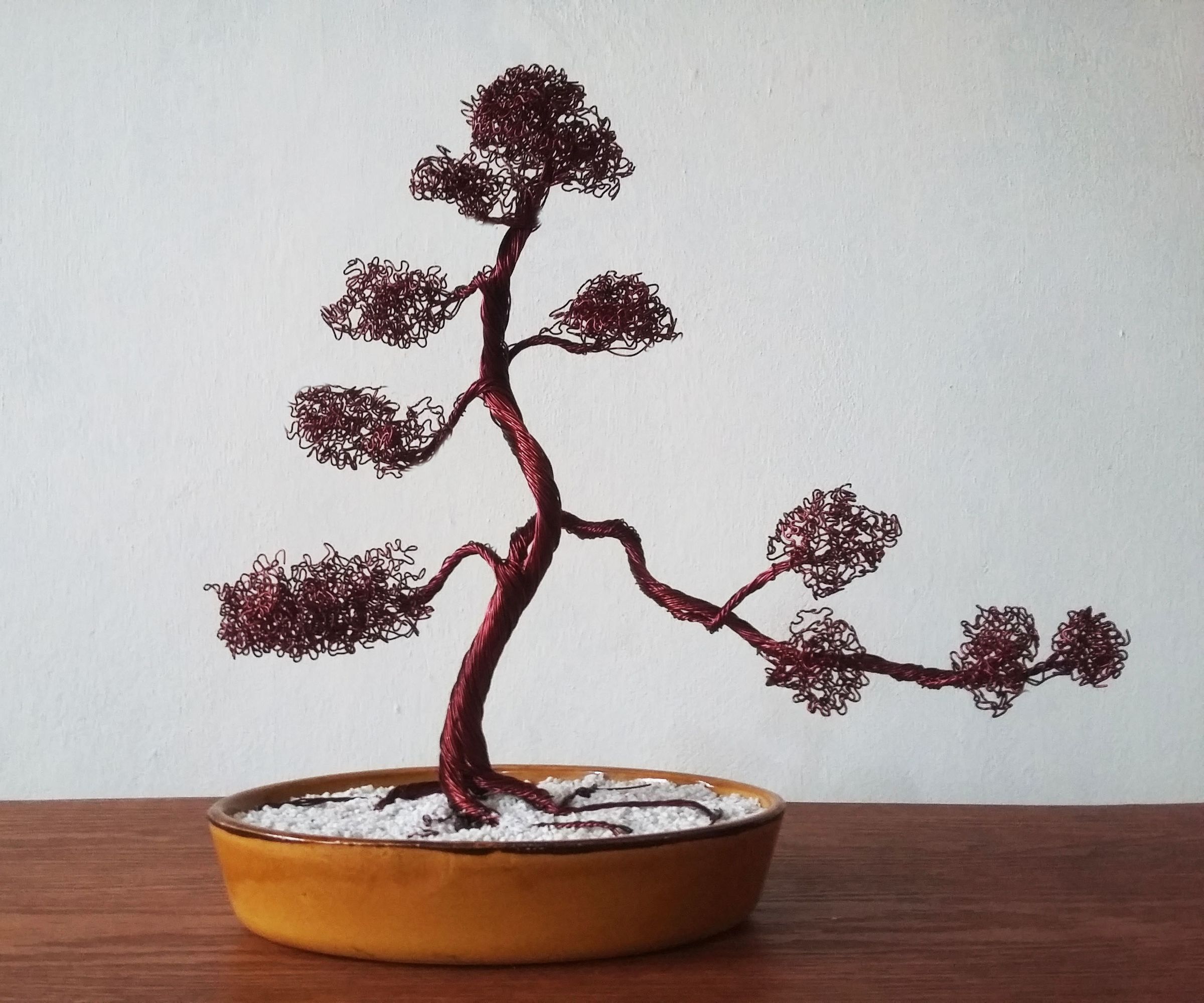 Wire Bonsai Tree