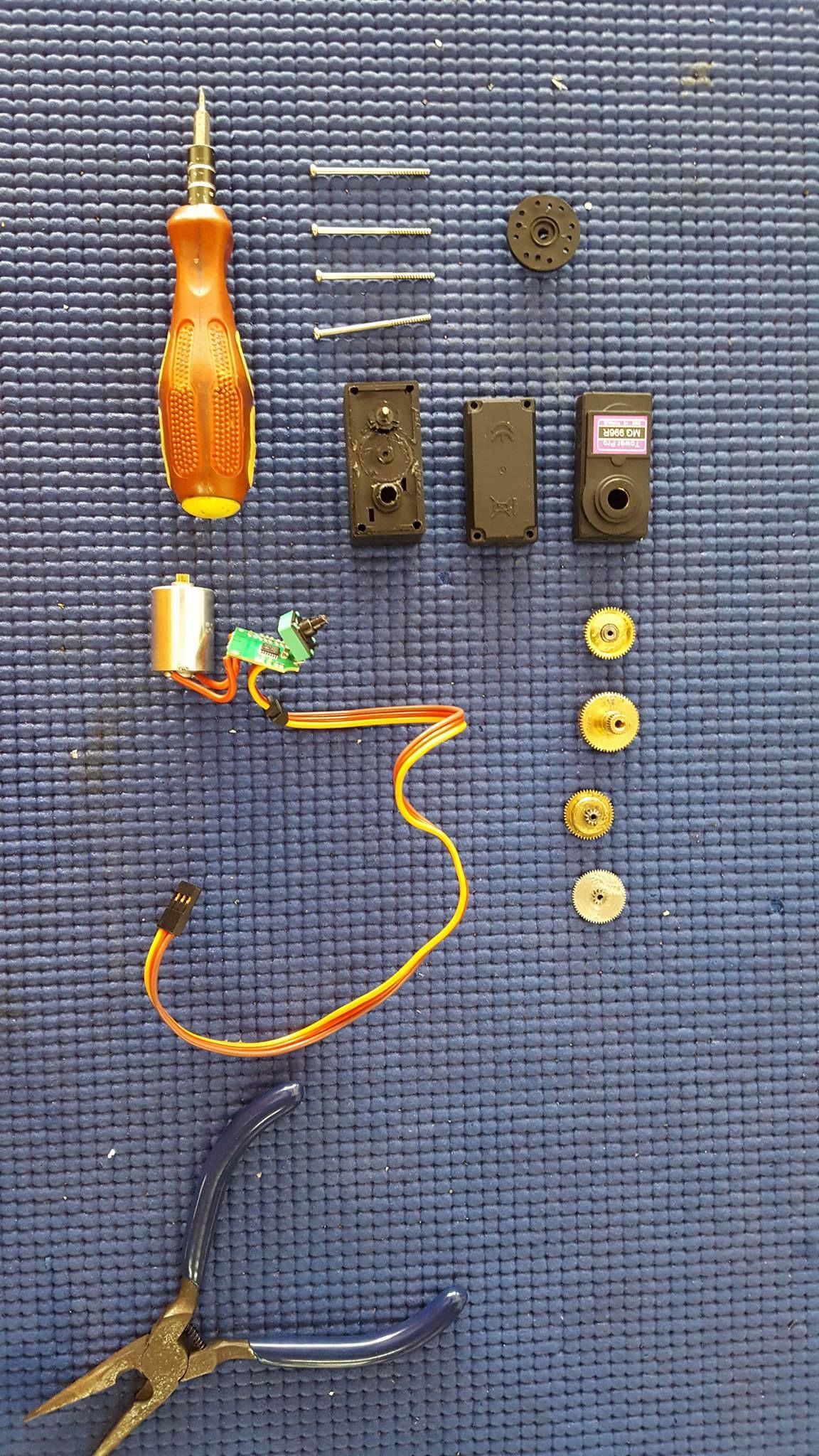 Servo Modification for Continuous Turning (Simple) 8 Steps (with