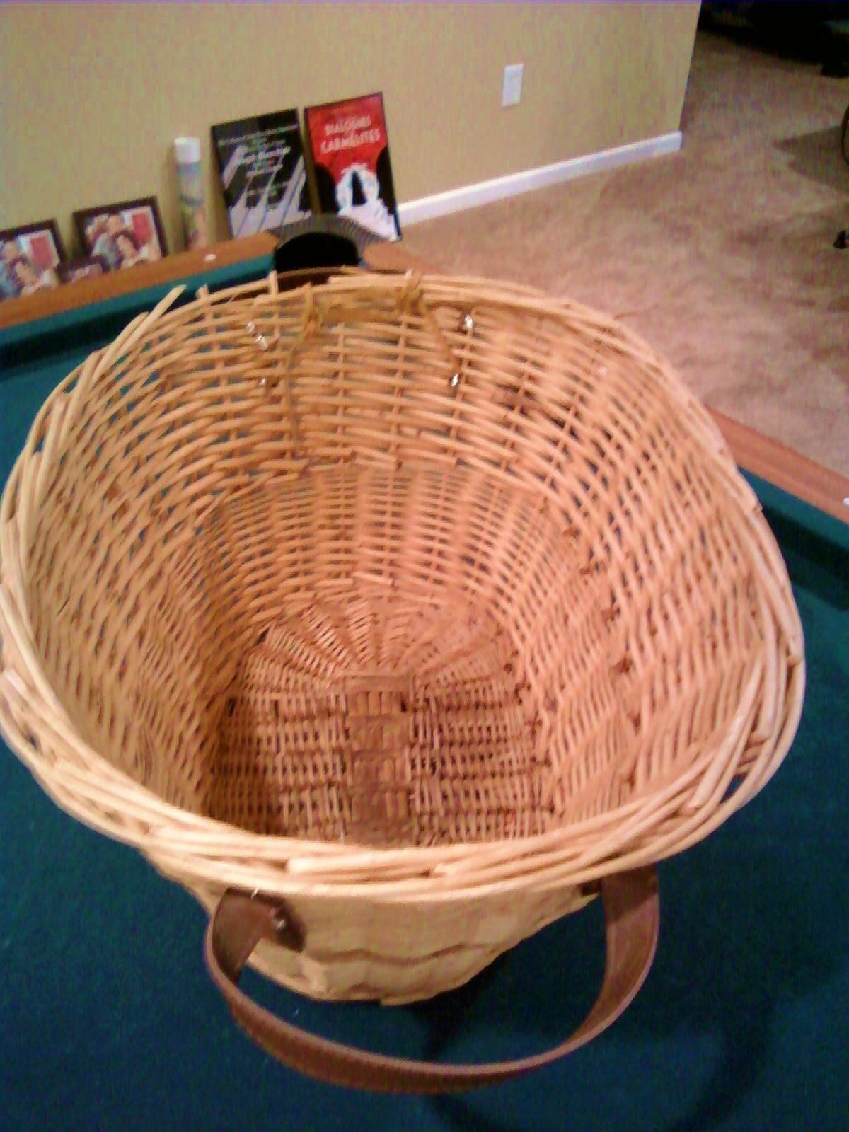 Refurbish an Old Wicker Basket 4 Steps Instructables