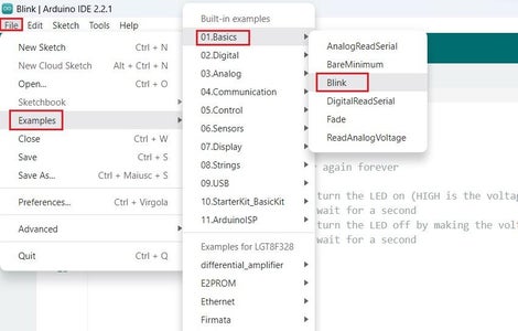 How Make LGT8F328P Blink With Arduino Ide : 6 Steps - Instructables